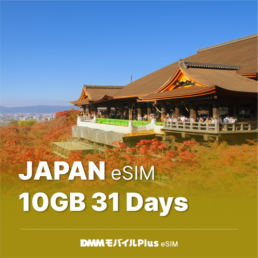 日本eSIM 31日間 10GB